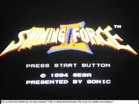 une photo d'Ã©cran de Shining Force 2 sur Sega Megadrive